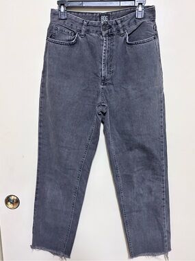 BDG Women's Black Straight Leg Mom Jeans